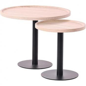 Set de tables d'appoint Aspen en chêne