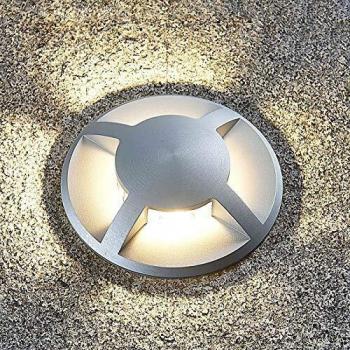 Focos de suelo exterior Milara, 4 luces, GU10
