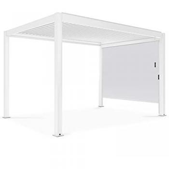 Pergola aluminium 3x4m Oviala avec stores SPARTE