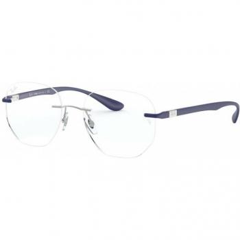 Ray-Ban RX8766 1216 Unisex Optical Frames Silver