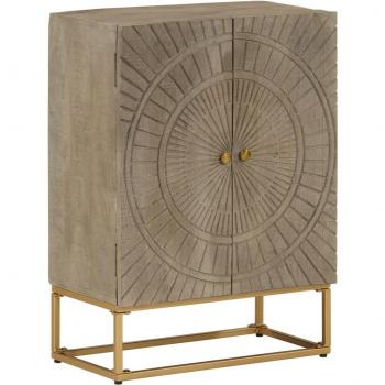 VidaXL Sideboard aus Mango und Eisen