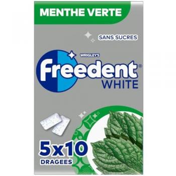 Freedent White Mint Verte