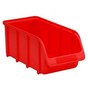Huenersdorff 683100 Red Stackable Bin 315 x 145 x 125 mm