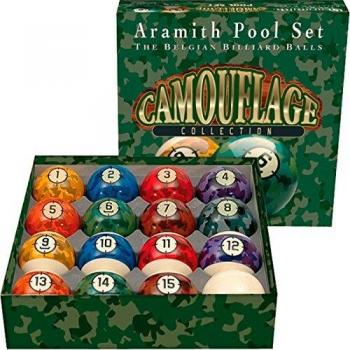 Juego de Bolas de Billar Aramith Camouflage