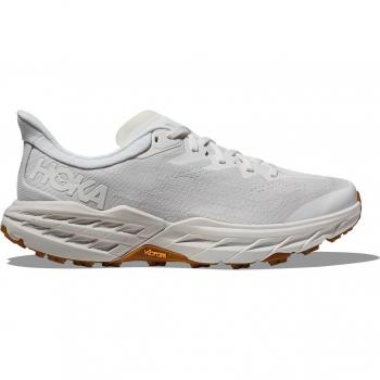 HOKA Speedgoat 5 Men's Shoes White/Nimbus Cloud Size 8