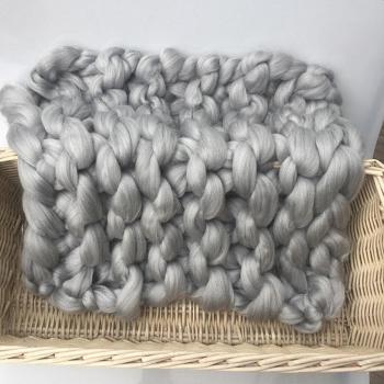 Couverture de poussette tricotée pour nourrisson