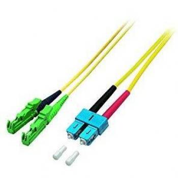 Patchkabel LWL Duplex OS2 (Singlemode, 9/125) E2000®-APC/SC, 3m