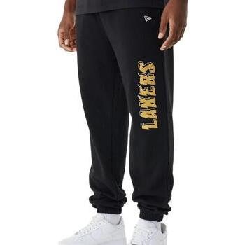 Nuovo New Era Jogger per il team Los Lakers in nero, M