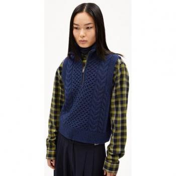 Cardigan sans manches femme ARMEDANGELS Olaiaas Cable