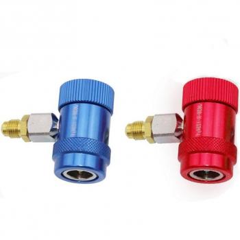 1/4 SAE High/Low Side Manual Coupler for R1234yf AC
