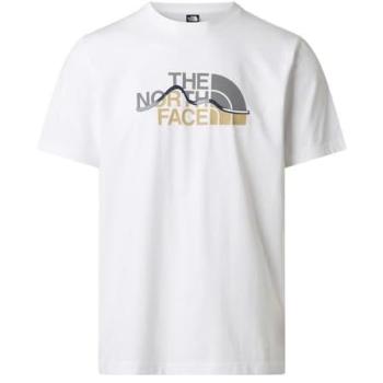 Mountain Line Short Sleeve T-Shirt by The North Face – White, L