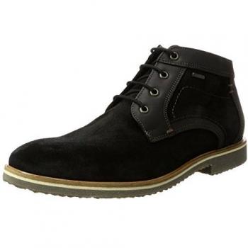 LLOYD Herren Valentin Gore-Tex Desert Boots, Schwarz (42 EU)