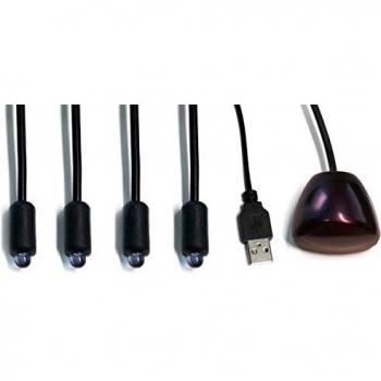 FeinTech USB Infrarot Fernbedienung Verlängerung 3 m