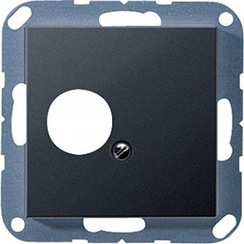 JUNG Accessory Switch Plate LS 1F A Anth MT con Viti A562‑1BFANM