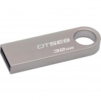 USB 2.0 Speicherstick Kingston SE9 – 32 GB Silberschwarz