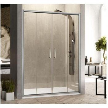 Douche Kassandra 2 Verres + 2 Portes 145 cm