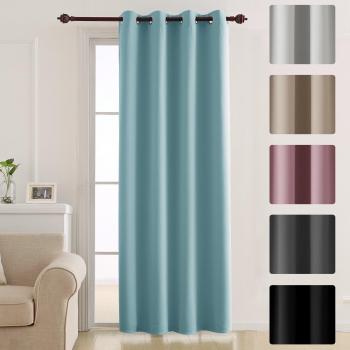 Deconovo Sky Blue Blackout Curtain 1 Panel