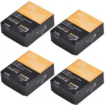 Dual‑Charged GoPro Held 3 1250 mAh Akku (AHDBT‑301) – Zubehör