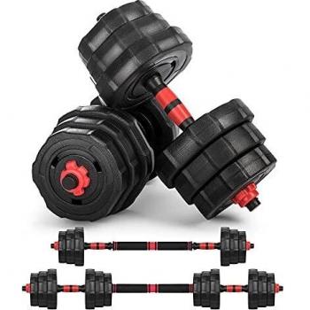 Men & Women Dual-Purpose Dumbbells and Bars
