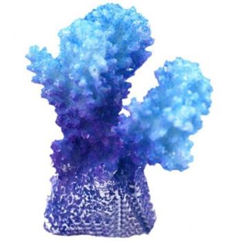 Acuario Decorativo con Coral Artificial