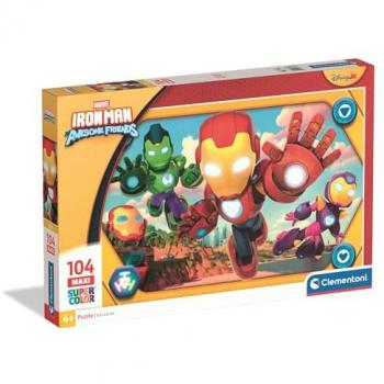 Iron Man Super Color Puzzle 62x42 cm 23778