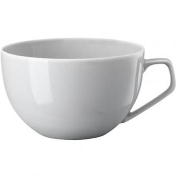 Rosenthal Tasse TAC Sensual Gentle Grey Kombi-Obertasse 0,3l, Porzellan, Tassen
