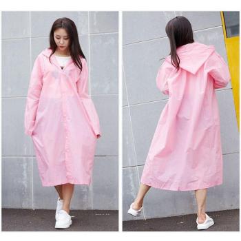 Clear Waterproof Rain Cloak for Women