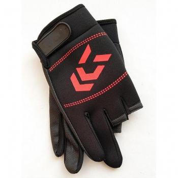Fishing Accessories: Three-Finger Cut Gloves for Men and Women