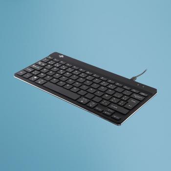 Tastiera R‑Go Compact Break ESSERE Connessione Cablata Nero