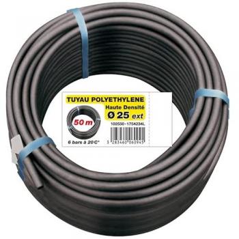 Couronne d’arrosage AQUA FLOW – PE haute densité 6 bars 25 mm 50 m