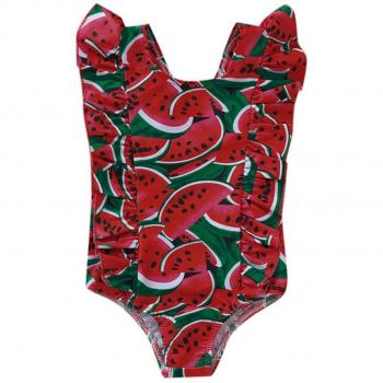 Bañador Frutal Para Niñas Pequeñas