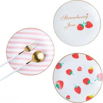 Assiette à Dessert 21cm en Céramique