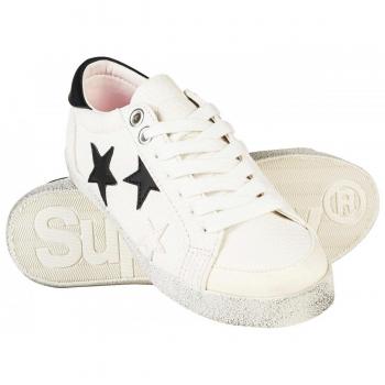 Calzature sportive Superdry Femminili Collo Basso Bianche Taglia 38