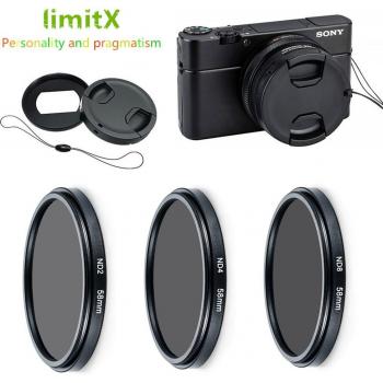 Anillo adaptador y filtro ND2 ND4 ND8 para Sony ZV-1 y RX100