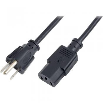 Câble de connexion LogiLink 1,80 m noir – NEMA 5‑15 mâle à secteur C13