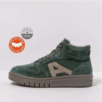 Zapatillas de Piel 1778S Belleville verde para Mujer/Hombre