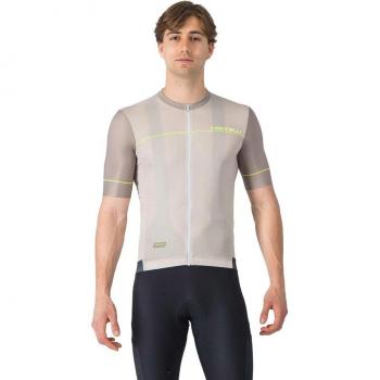 Castelli Unlimited Endurance 2 Short‑Sleeve Jersey – Small (Silver Moon)