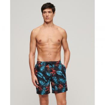 Badehose mit tropischem Hawaii-Muster von Superdry