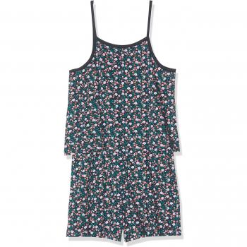 NAME IT Nkfvigga Pantalones de Peto con Flores