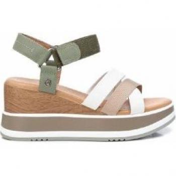 Sandales Kaki Cuir