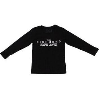 T‑shirt Nera per Bambini John Richmond – Codice ELEDI