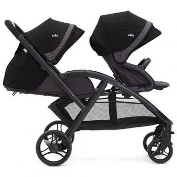 Two‑Tone Black Joie Evalite Duo Pushchair – Twin Model