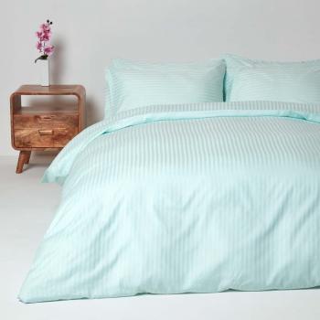 Homescapes Blue Egyptian Cotton Duvet Cover & Pillowcase Set