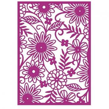 Sunflower Vines Card Making Stencils