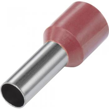 Red Partially Insulated 10 mm² Ferrule Pack – TruComponents 1572425 – 100 Count