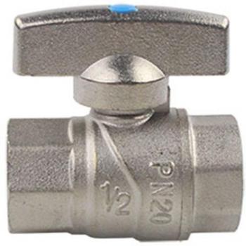 Ball Valve de Cobre Full DN15/DN20 con Núcleo Reforzado y Sensor de Agua Fría