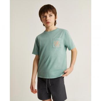 Camiseta Scalpers de Niño con Bolsillo Frontal