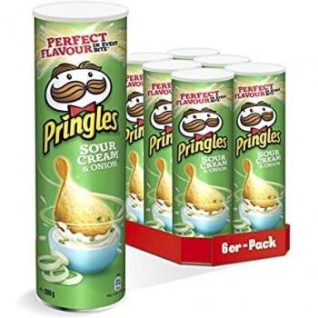 Sour Cream & Onion Chips Family Pack (6 x 185g)
