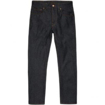 Nudie Jeans Jeans – Solid Ollie, schwarz, 30 L 32 – Herren