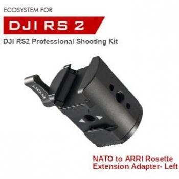 Adaptador de roseta para NATO Rail en DJI RS2 y RSC2